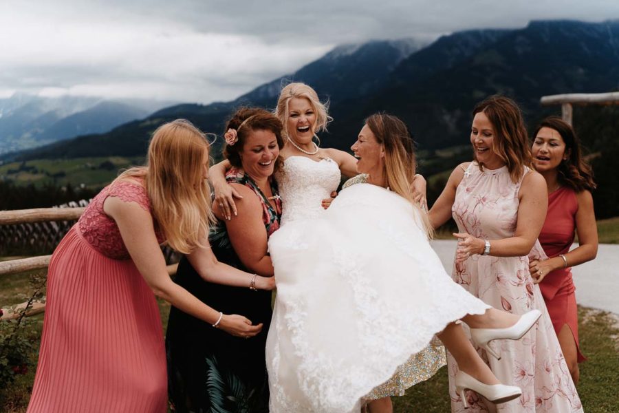 braut hochzeit jufenalm